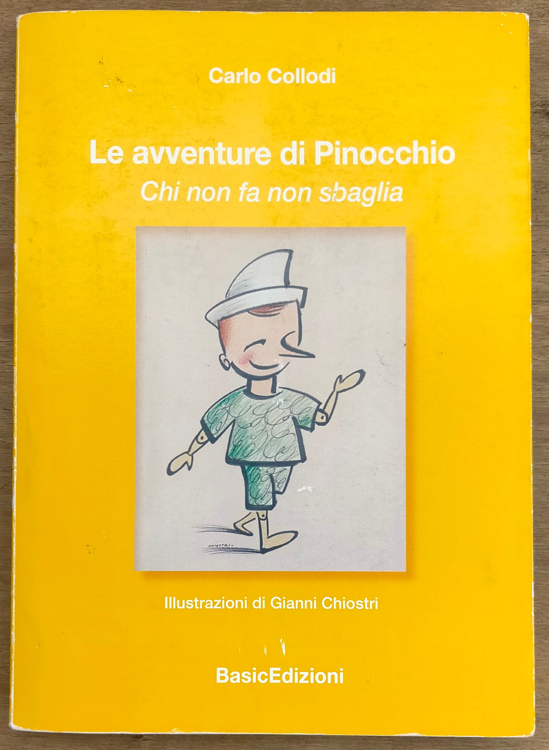 PINOCCHIO  maestro d’IMPRESA  – Sempre RIPARTIRE